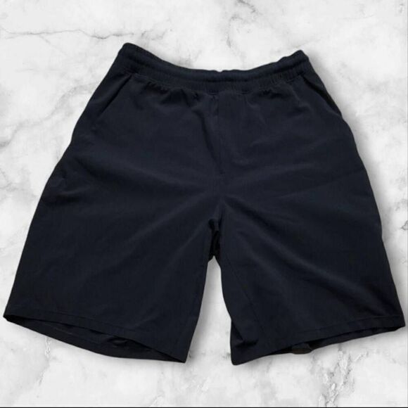 Lululemon Mens Black Pace Breaker Shorts Size Small - Picture 1 of 2